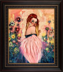 I Should Have Bought You Flowers by Todd White - Original Painting, Canvas on Board sized 26x32 inches. Available from Whitewall Galleries